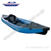 Pesca inflable kayak 1 persona Puntada de caída